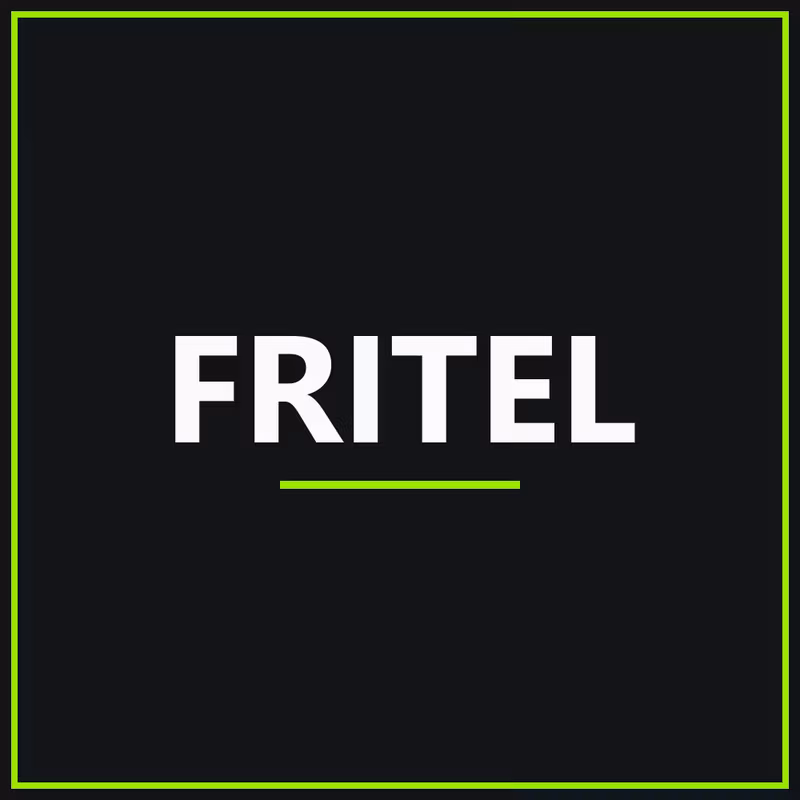 Fritel Turbo SF fritös 3 liter orange