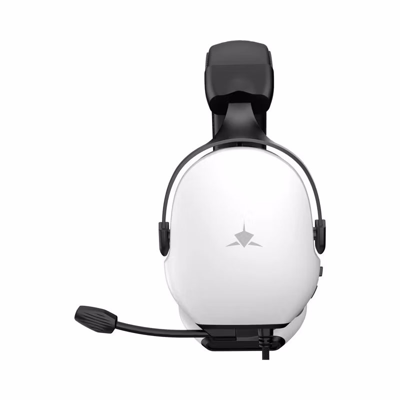White Shark FOX Stereo Over-Ear Gamingheadset Med sladd Vit/Svart