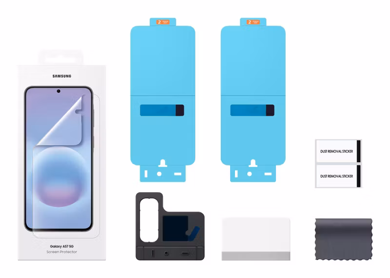 Samsung EF-UA576 Skärmskydd för Galaxy A57 5G Transparent