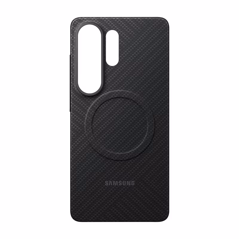 Samsung Galaxy S26 Ultra Carbon Magnet Case aramidskal med magneter Black