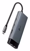 TP-Link UH6120C USB-C 6-i-1 Hubb med 4K HDMI, Gigabit Ethernet och 100 W PD