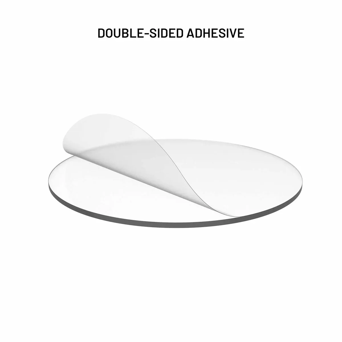 FIXED Disc FIXDSC2-TR Självhäftande silikonplatta för instrumentbräda Transparent