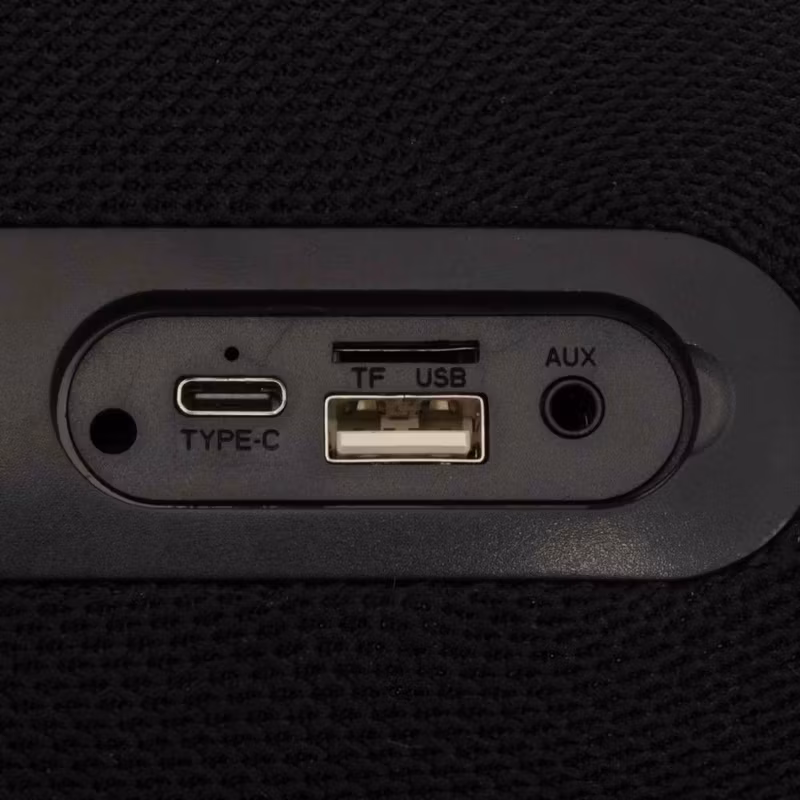 White Shark IDAKKA GBT-619 2 × 5 W Bluetooth-högtalare Svart