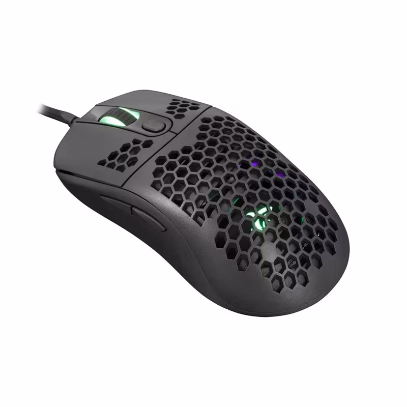 White Shark GALAHAD 6D 7 200 DPI Gamingmus Svart