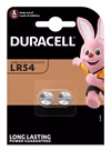 Duracell LR54 1,5 V Alkaliskt Knappcellsbatteri 2-pack