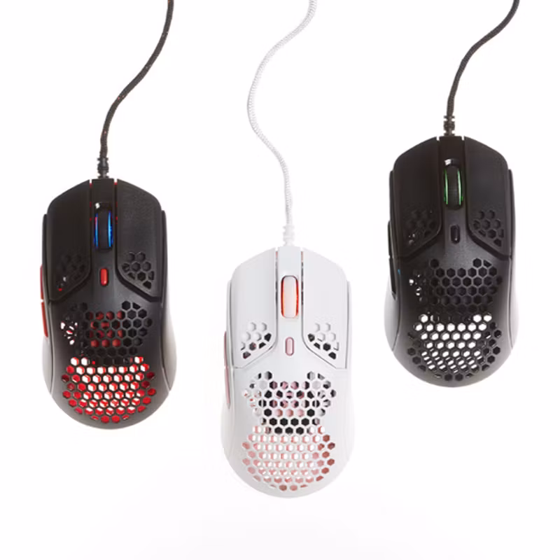 HyperX Pulsefire Haste Gamingmus Trådbunden Svart/Röd