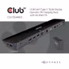 Club 3D CSV-1564W65 USB-C-dockningsstation för tre skärmar med 65 W nätadapter Svart