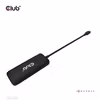 Club 3D CSV-1548 USB-C-hubb med 4 portar 10 Gbps och 100 W PD Svart