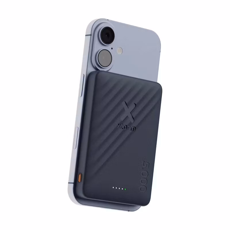 Xtorm Go2 XG2WPE059 5 000 mAh 15 W Magnetisk Trådlös Powerbank USB-C Blå