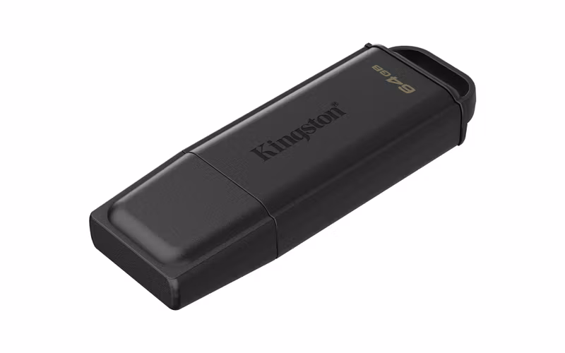 Kingston DataTraveler Exodia 64 GB USB 3.2 Gen 1 USB-minne Svart