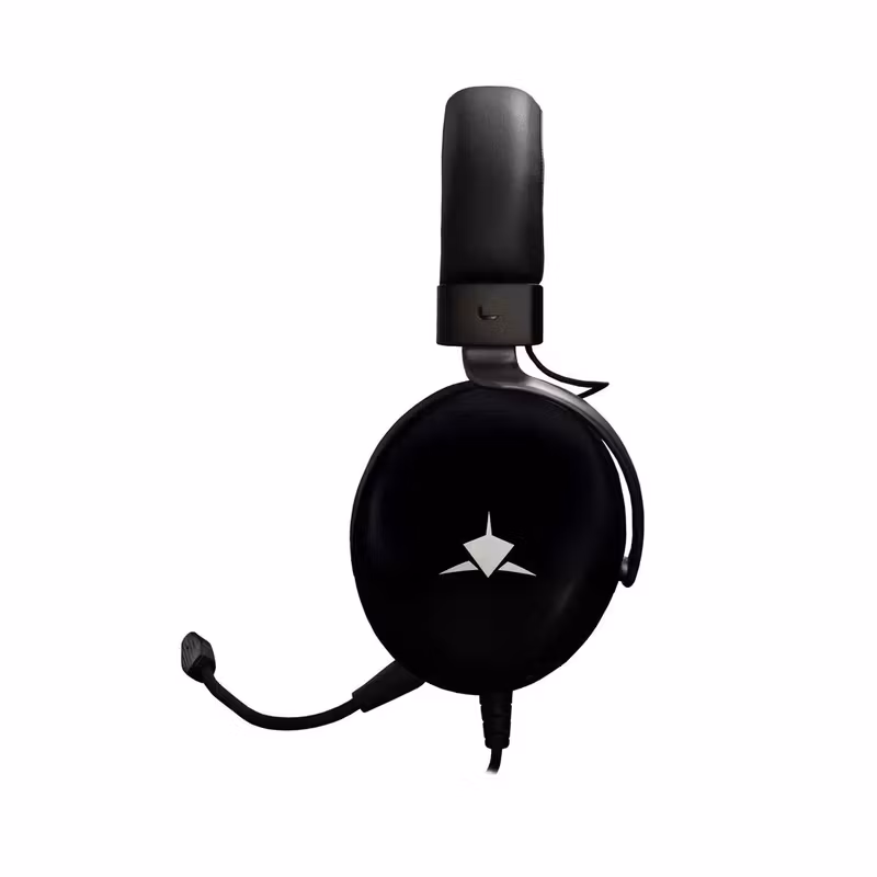 White Shark ELEPHANT Over-Ear Spelheadset Svart