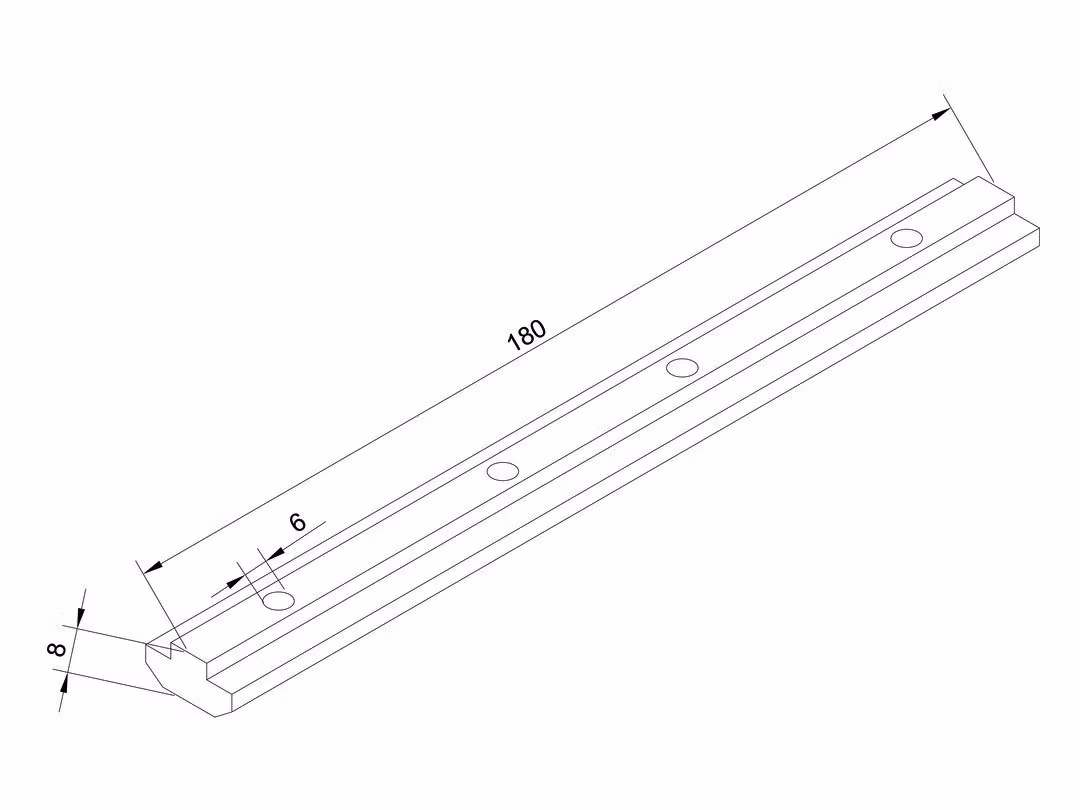 Multibrackets M Pro Series Rail Extension Skenförlängning 4-pack Aluminium