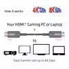 Club 3D CAC-1376 Ultra High Speed HDMI-kabel 10 m Aktiv optisk Svart
