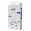 X2O Longlife 100 W USB-C till USB-C-kabel 3 m Vit