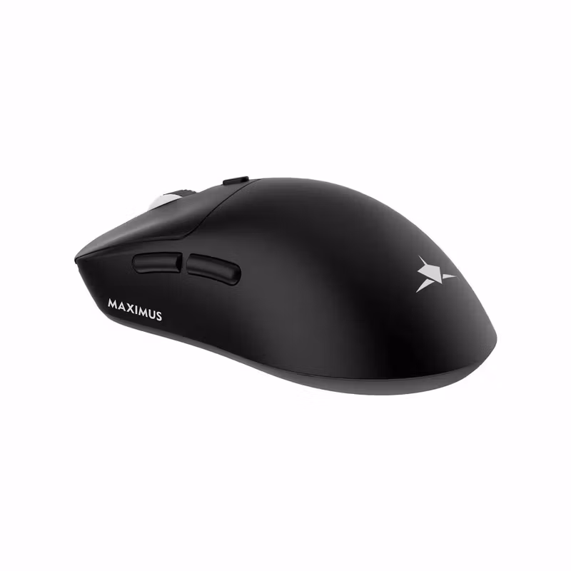 White Shark MAXIMUS 6D 26 000 DPI Trådlös Gamingmus Svart