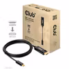 Club 3D CAC-1334 HDMI till USB-C-adapterkabel 4K 60 Hz 1,8 m Svart