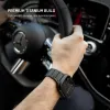 FIXED Titanium Strap Titanarmband för Apple Watch 44/45/46/49 mm Svart