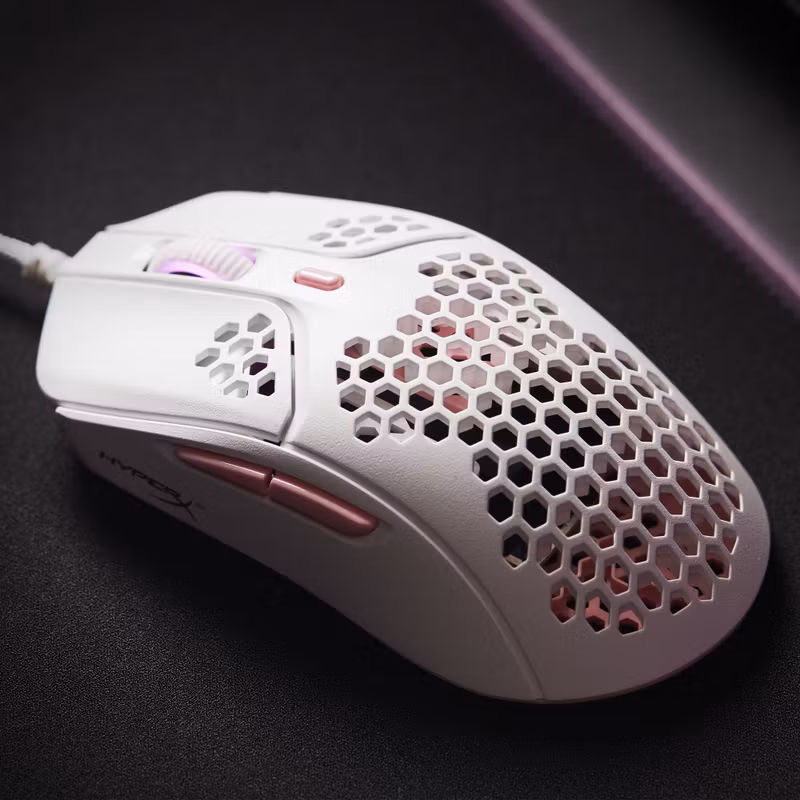 HyperX Pulsefire Haste Gamingmus Trådbunden Svart/Röd