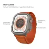 FIXED Pure Skyddsfodral med härdat glas för Apple Watch Ultra 49 mm Clear