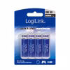 LogiLink Ultra Power LR6B4 AA Alkaliska Batterier 1 700 mAh 4-pack