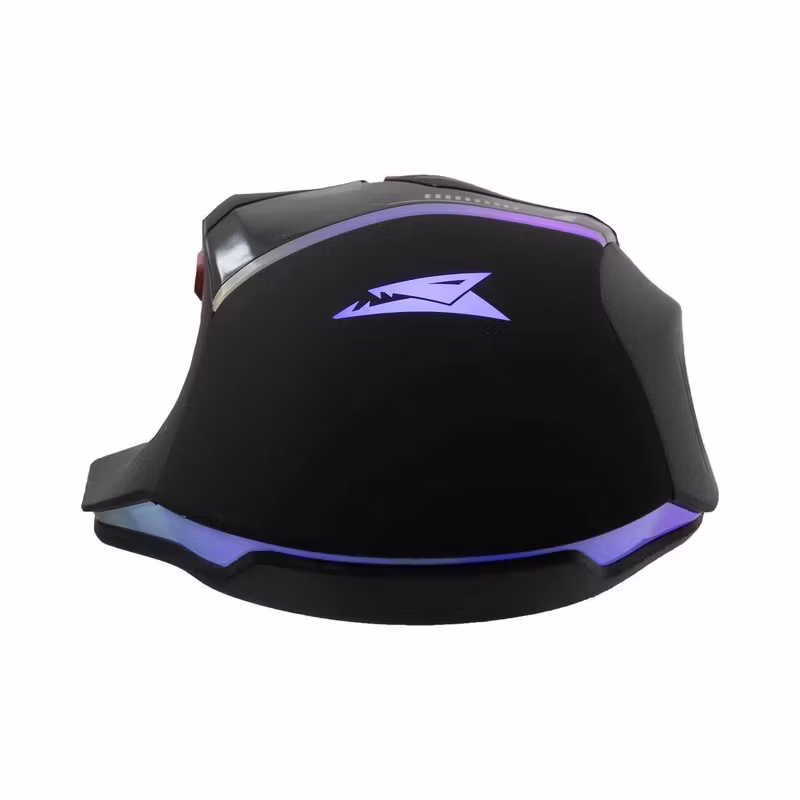 Baracuda Manta 8 knappar 12 800 DPI Optisk Spelmus Svart