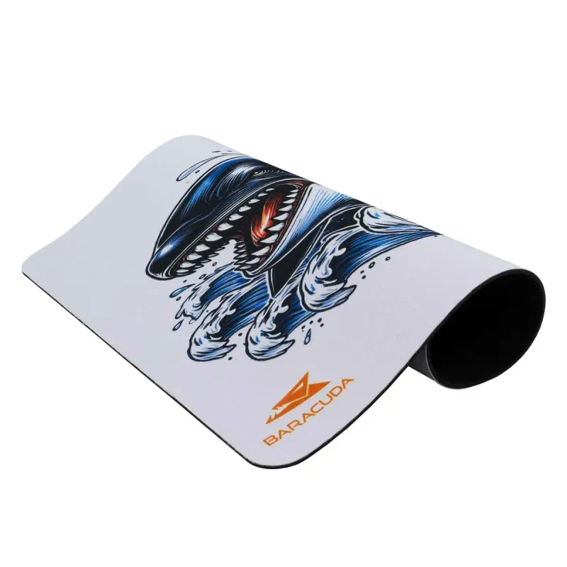 Baracuda ORCA M Gamingmusmatta 300 × 250 mm Svart/Röd