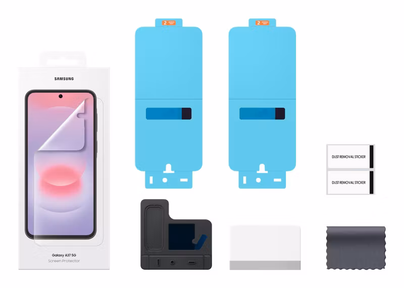 Samsung EF-UA376 Skärmskydd för Galaxy A37 5G Transparent