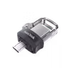 SanDisk Ultra Dual Drive m3.0 SDDD3-128G-G46 128 GB USB 3.0/micro-USB USB-minne Svart/Silver