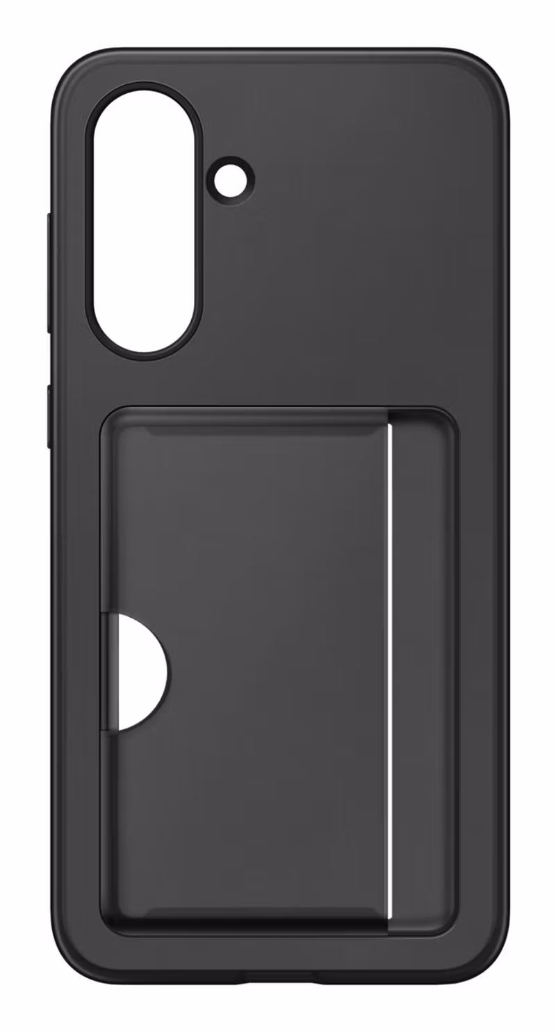 Samsung Card Slot Case EF-OA366 Skal med kortfack för Galaxy A36 5G Svart