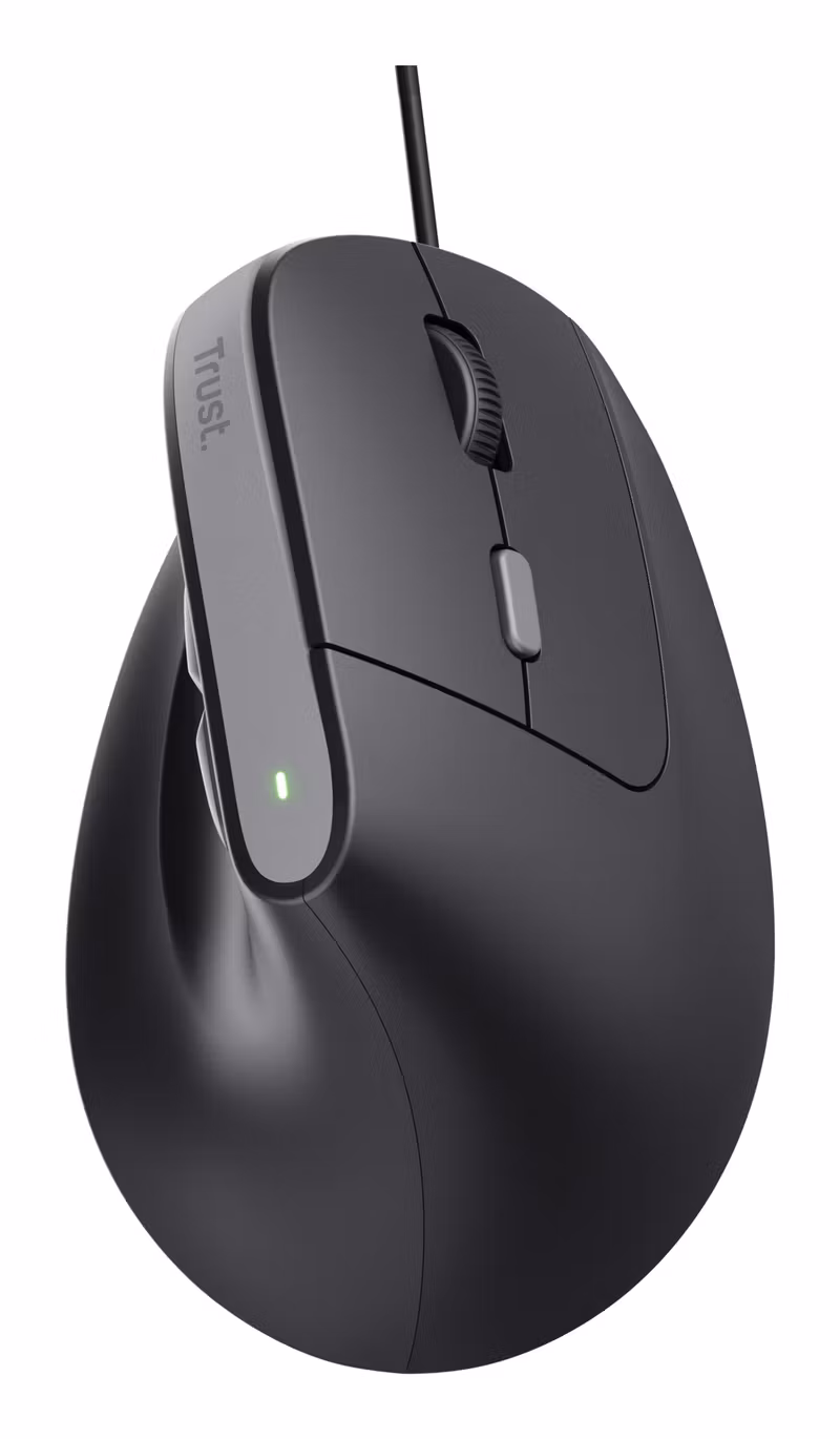 Trust Bayo II Kabelansluten Ergonomisk Optisk Mus Svart