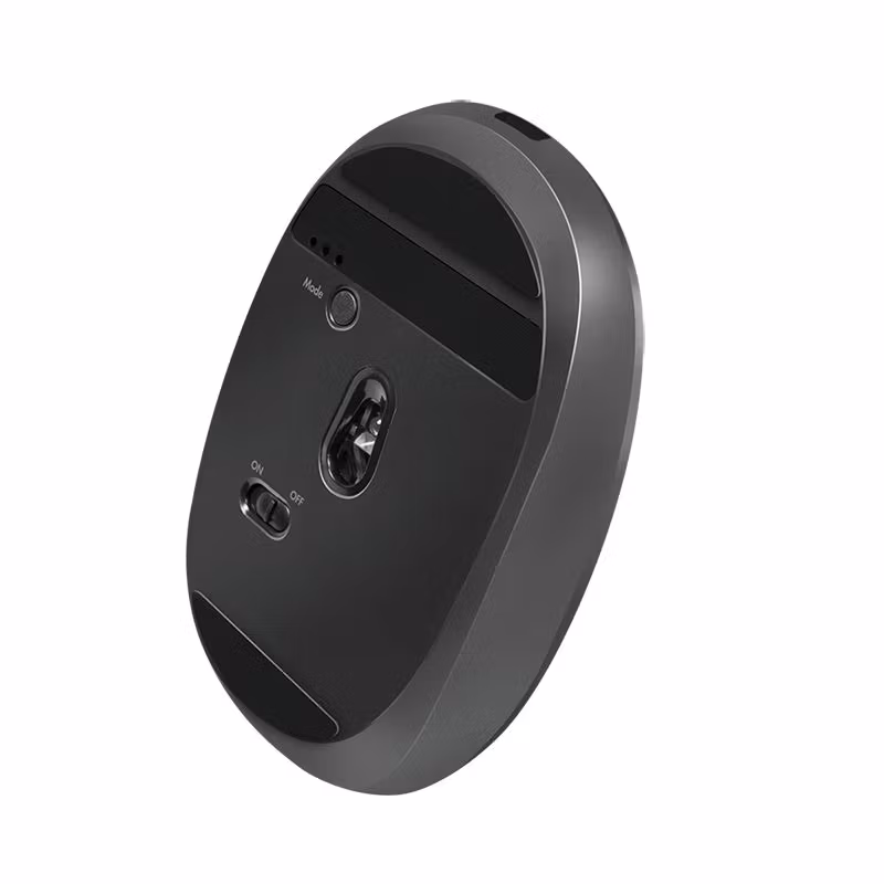 LogiLink ID0204 Trådlös Optisk Dual-mus 2,4 GHz Bluetooth 1 600 DPI Svart