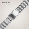 FIXED Titanium Strap Titanarmband för Apple Watch 44/45/46/49 mm Naturlig titan