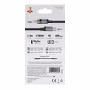 X2O Longlife 100 W USB-C till USB-C-kabel med LED-display 1,5 m Svart