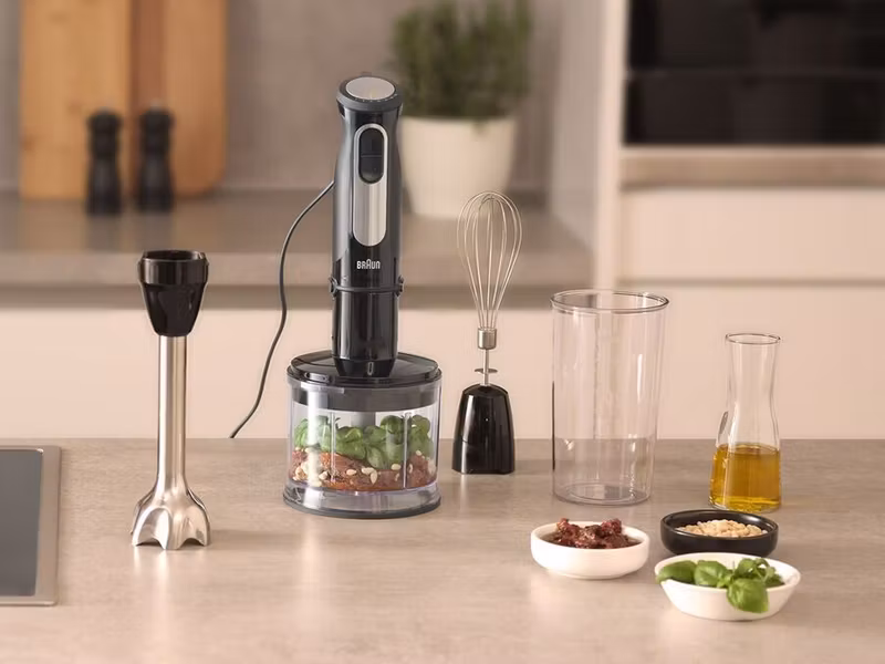 Braun MultiQuick 5 Pro MQ 55236 M 1 000 W Stavmixer Svart