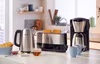Philips Café Gaia HD7548/20 Kaffebryggare med termoskanna Metall/Svart