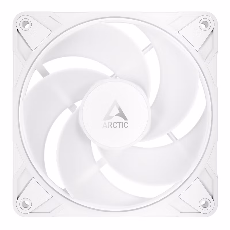 Arctic P12 Pro Reverse A-RGB 120 mm Chassifläkt 3-pack Vit