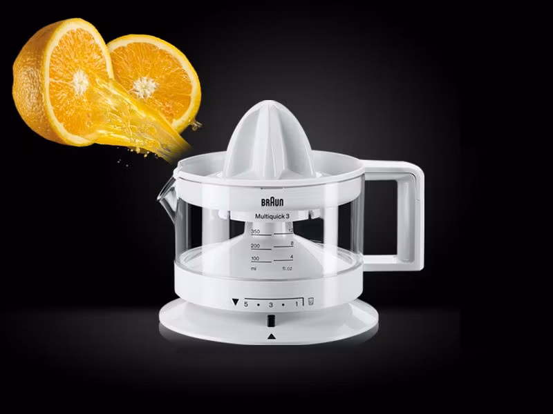 Braun TributeCollection CJ 3000 Citruspress 20 W Vit