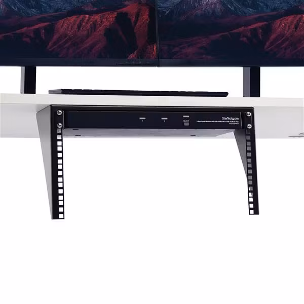 StarTech.com RK619WALLV 6U 19" Vertikalt Väggfäste för Nätverksutrustning Svart