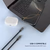 FIXED Power Watch Cable USB-C till USB-C 60 W 1,5 m för Apple Watch och Galaxy Watch