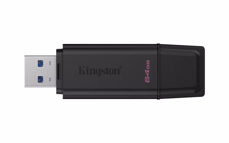 Kingston DataTraveler Exodia 64 GB USB 3.2 Gen 1 USB-minne Svart