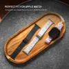 FIXED Resin Strap Resinarmband för Apple Watch 38/40/41 mm Kolsvart