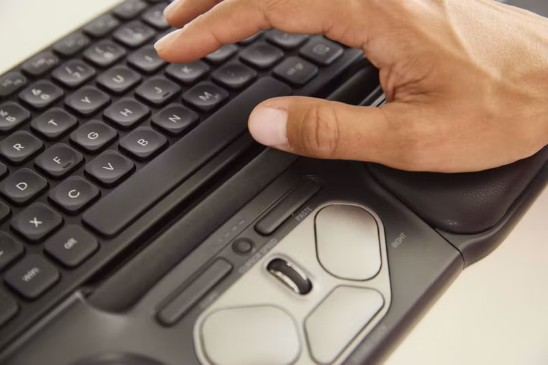 Contour Design RollerMouse Pro3 trådbunden ergonomisk mus Svart