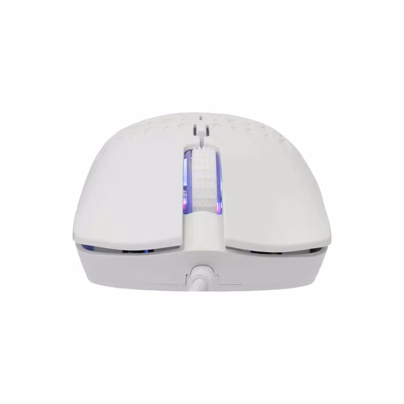 Baracuda Octopus 6 knappar 3 600 DPI Optisk Spelmus Vit