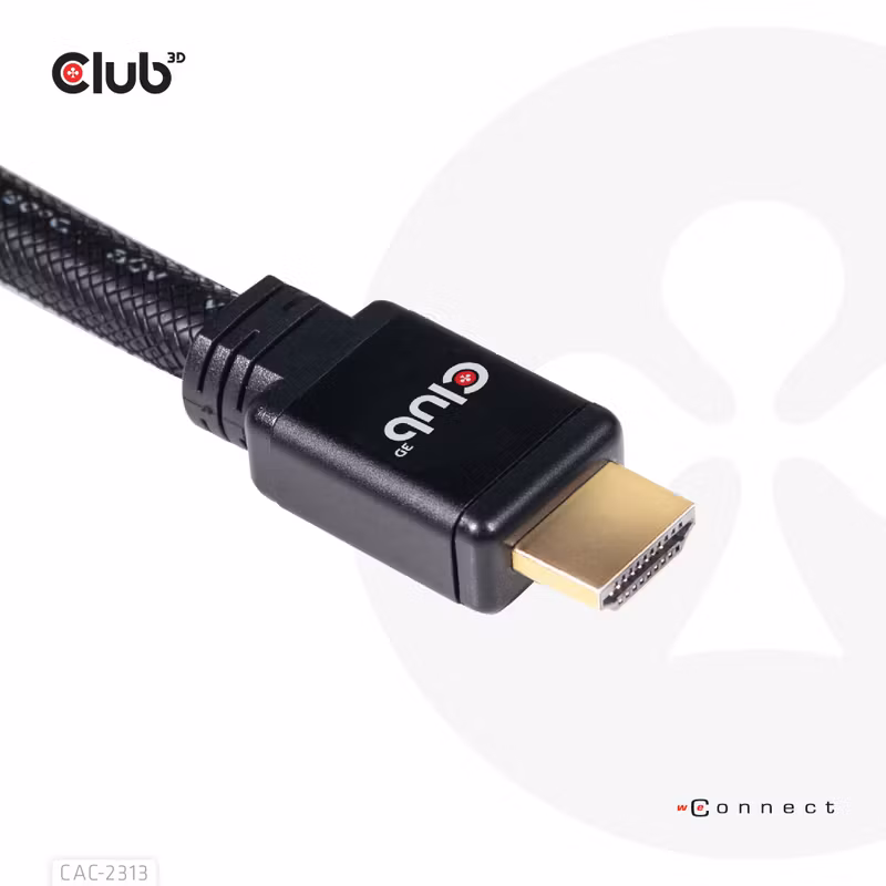 Club 3D CAC-2313 HDMI 2.0-kabel med Ethernet 10 m RedMere Aktiv Svart