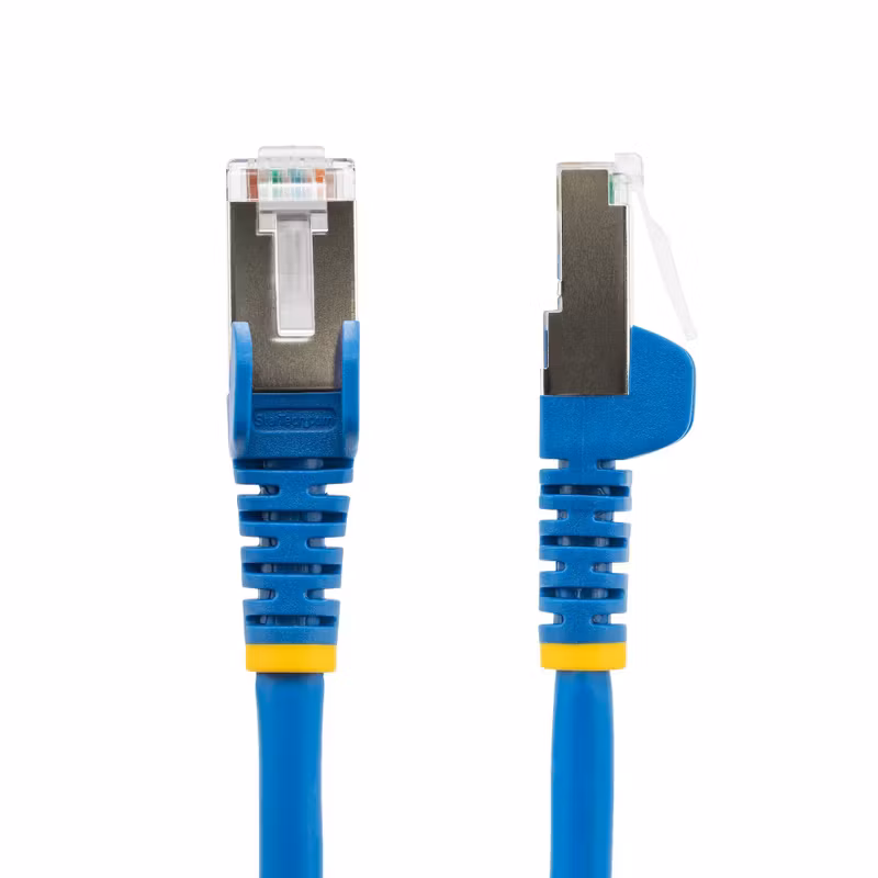 StarTech.com 2 m CAT6a S/FTP LSZH Patchkabel RJ45 10 Gbit/s PoE++ Blå