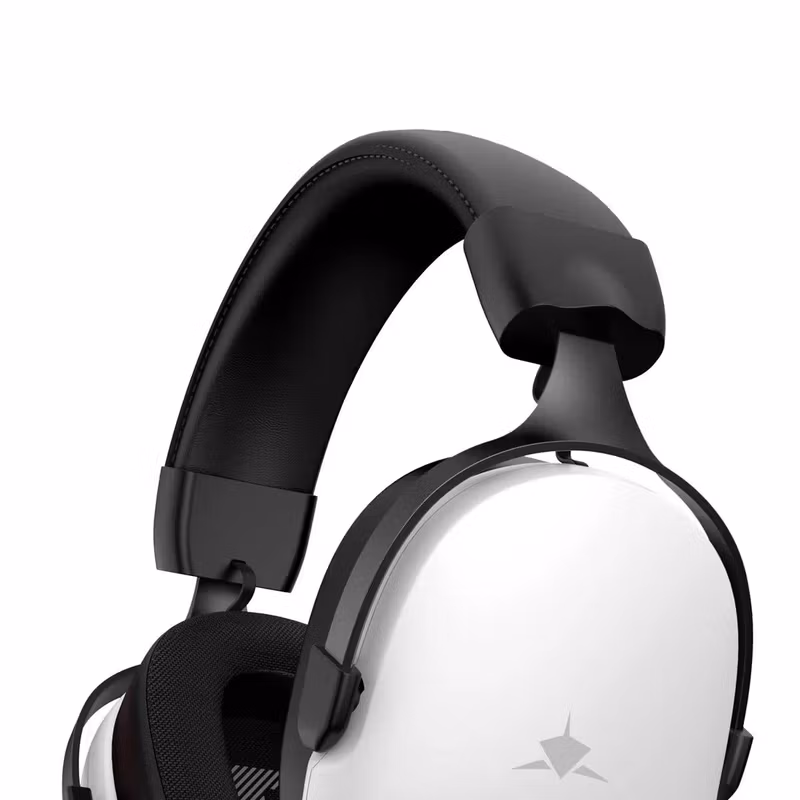 White Shark FOX Stereo Over-Ear Gamingheadset Med sladd Vit/Svart