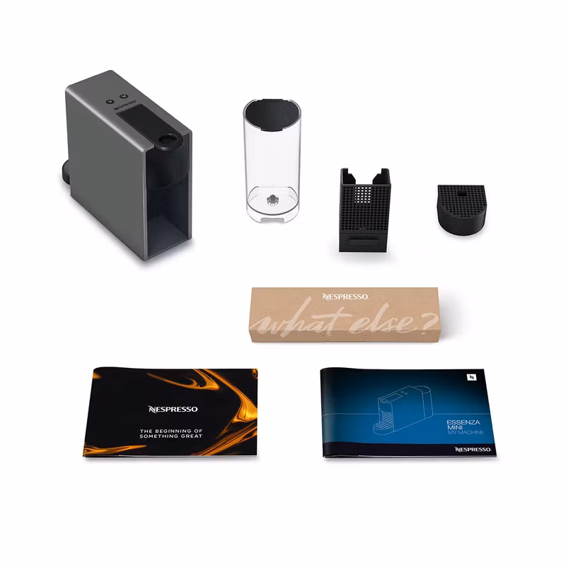 Krups Nespresso Essenza Mini XN110B 19 bar Kapselmaskin Intens grå