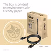 Club 3D CAC-1373 HDMI 2.1 Ultra High Speed HDMI-kabel 3 m Svart