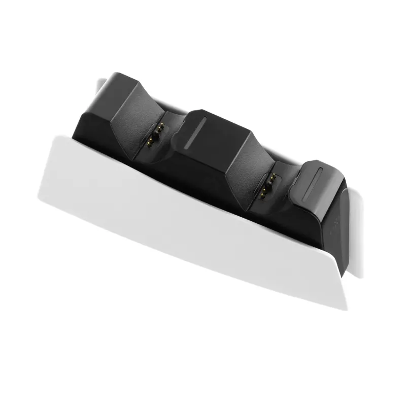 FIXED Laddstation FIXPS5-DCC-BW för 2 PS5 DualSense-kontroller Black/White