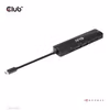 Club 3D CSV-1596 6-i-1 USB-C-dockningsstation HDMI 8K 30 Hz med 100 W PD Svart